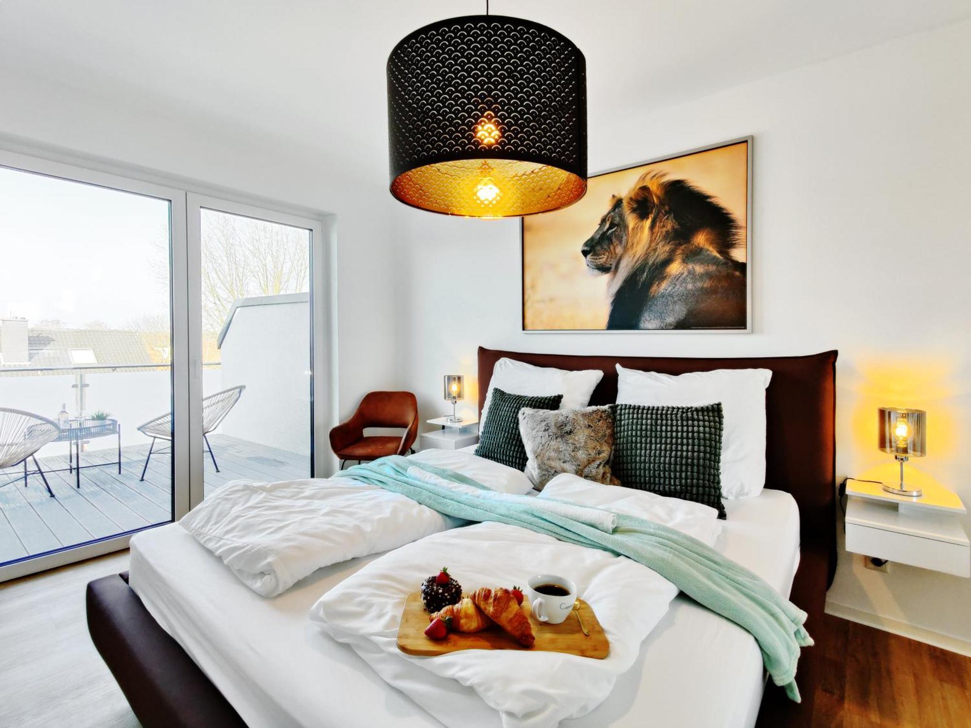 Penthouse Mit Whirlpool Bei Hannover Burgwedel (Lower-Saxony) Exterior foto